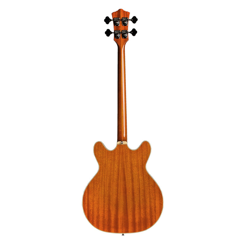 Guild Starfire Bass II - Dual-Pickup Semi-Hollow Bass Guitar - Natural