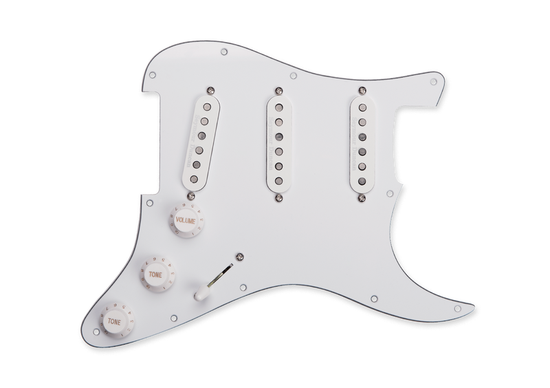 Seymour Duncan 11550-06-W Classic Pickguard Assembly White