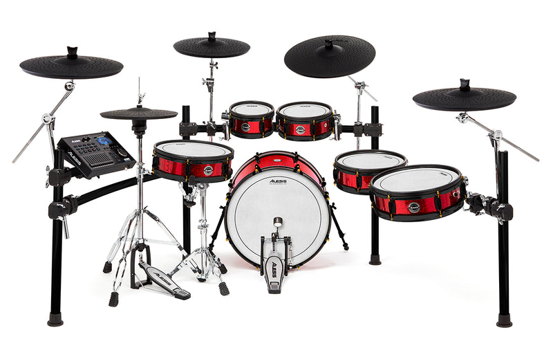 Alesis Strike Pro Special Edition Eleven-piece Professional Electronic - Red One Music
