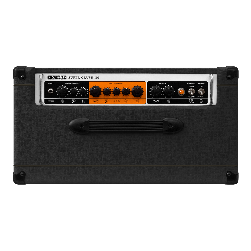 Orange SUPER CRUSH 100 COMBO Guitar Combo Amp (Black)