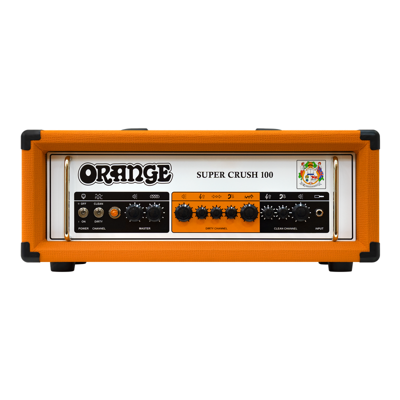 Orange SUPER-CRUSH-100 Guitar Amp Head (Orange)