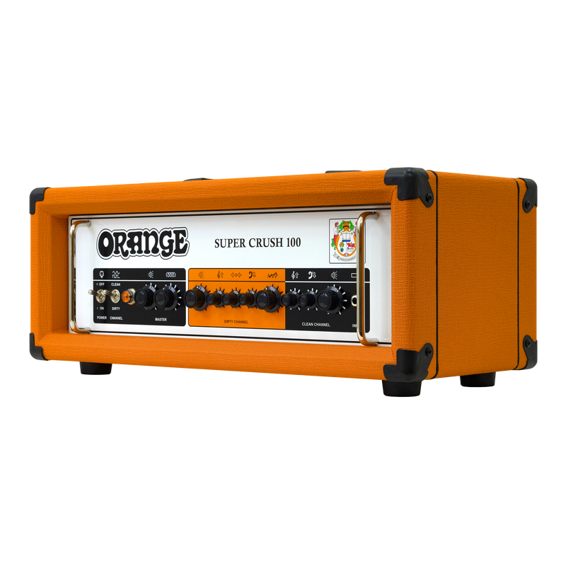 Orange SUPER-CRUSH-100 Guitar Amp Head (Orange)