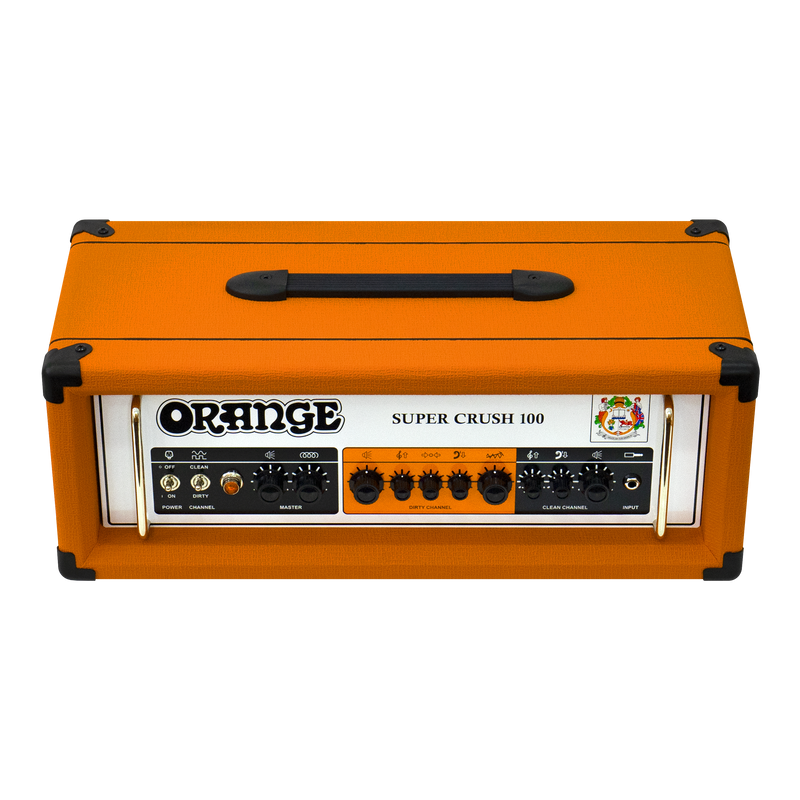 Orange SUPER-CRUSH-100 Guitar Amp Head (Orange)