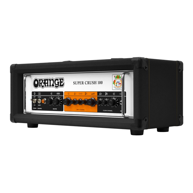 Orange SUPER-CRUSH-100-BK Tête d'ampli guitare (Noir)