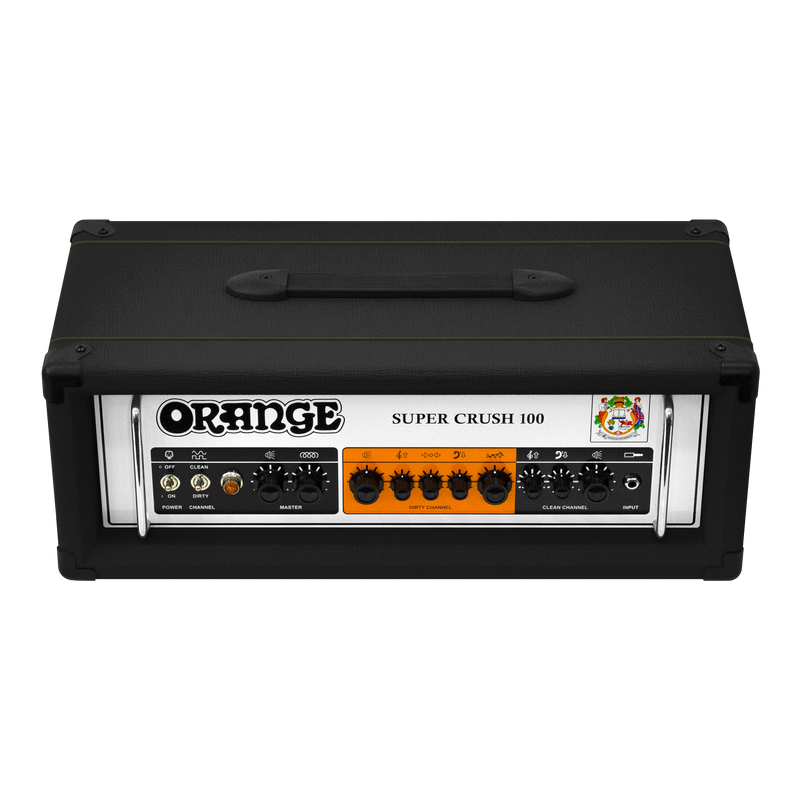 Orange SUPER-CRUSH-100-BK Tête d'ampli guitare (Noir)