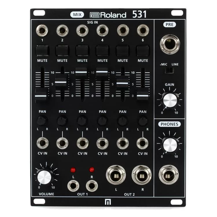 Roland System-500 531 Eurorack Mixer Module