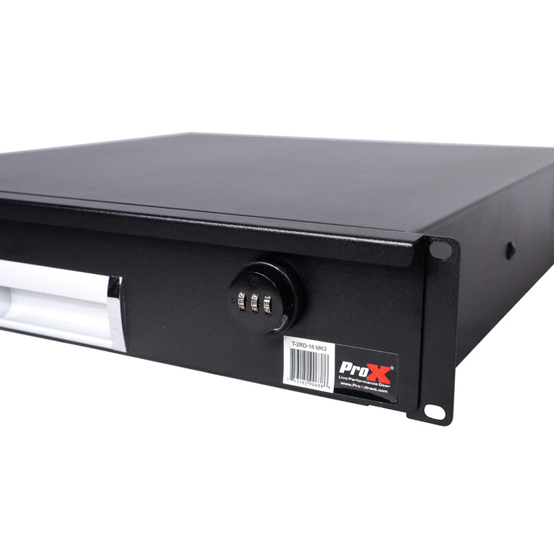 ProX T-2RD-18 MK3 2U Rack Space 18" Depth Rack Mount Drawer