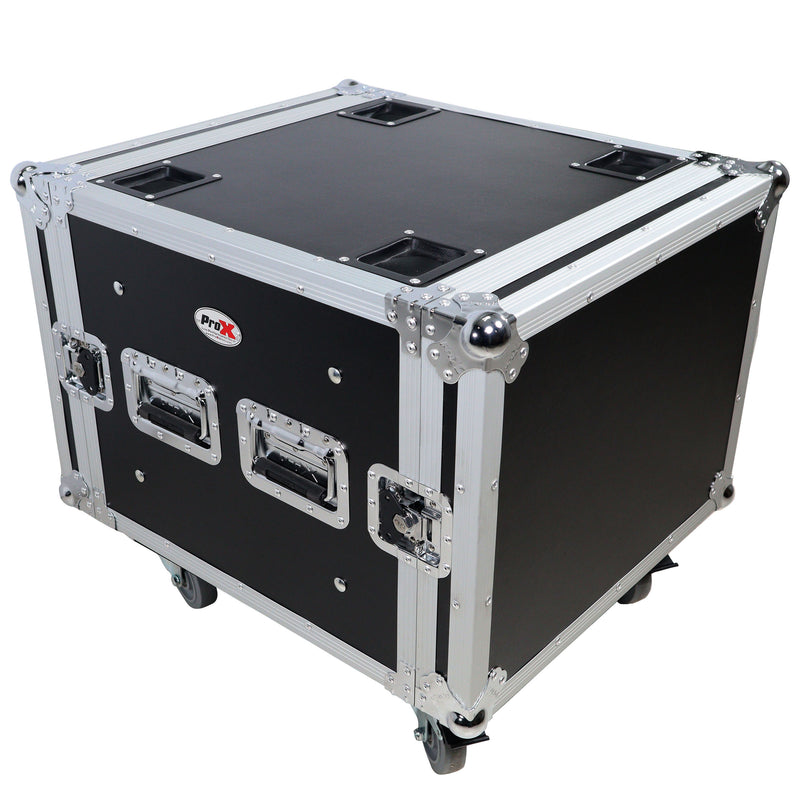 Prox T-8RSP 8U Space Amproping Amp Rack Rack ATA Flight Case 20 en profondeur