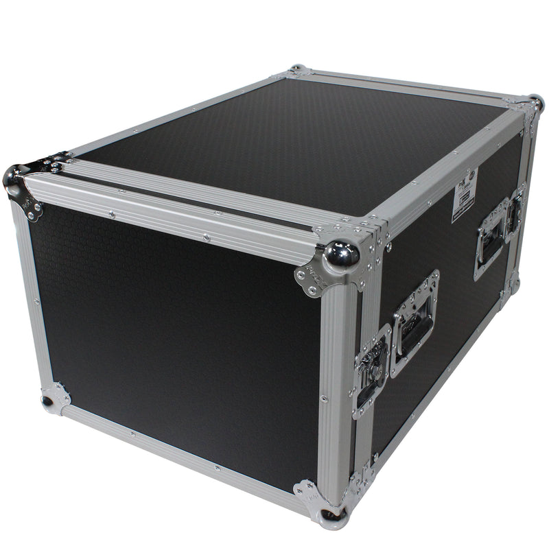 Prox T-8RSS24 8U SPACE AMP Rack Mount ATA Flight Case de 24 pouces de profondeur