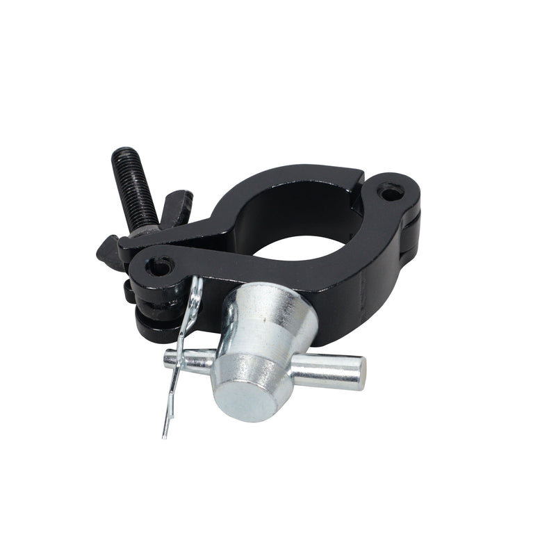 ProX T-C15-BLK Side Entry Clamp w/ Reversed Elbow & Half Coupler For 2" (50mm) Tube Trussing (Black Finish)