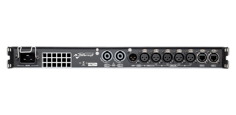 Powersoft T904A 4-Channel High-Performance 8000-Watt Amplifier DSP Only Version