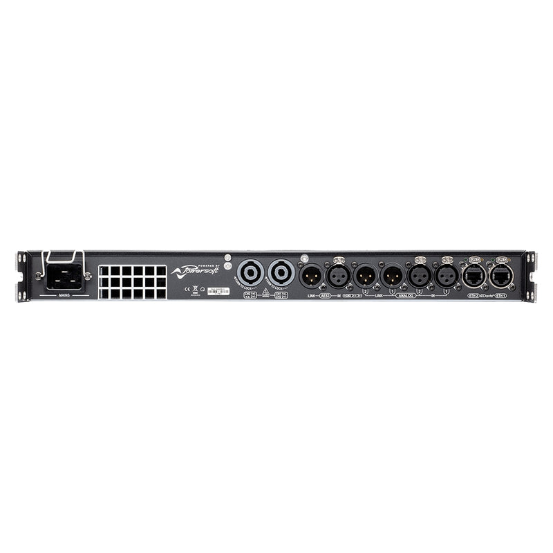 Powersoft T902 2-Channel High-Performance Amplifier Platform with DSP and Dante™