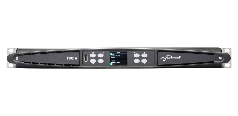 Powersoft T902A 8000W/2-channel High-Performance Amplifier With DSP