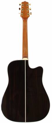 Takamine GD51CELH-NAT - Left Handed Dreadnought Acoustic Electric Guitar with Preamp and Built in Tuner - Natural