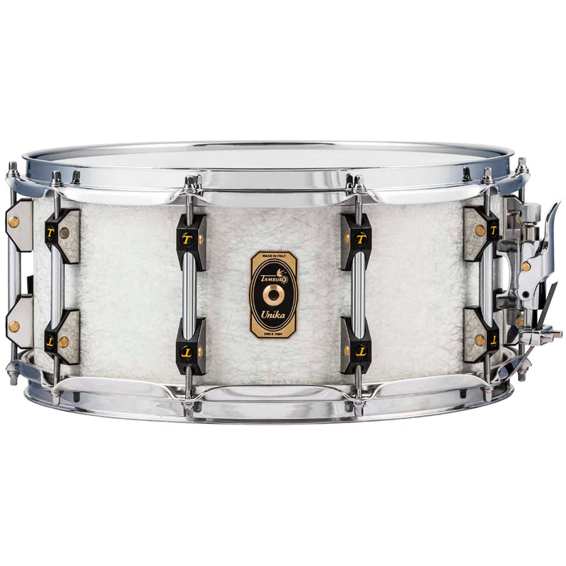 Tamburo TB UKSD1455FW UNIKA Series Wood Snare Drum (Fantasy White) - 14" x 5.5"