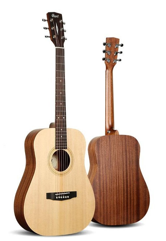 Cort EARTH-50-OP 7/8 Size- Dreadnought Body Acoustic Guitar - Natural
