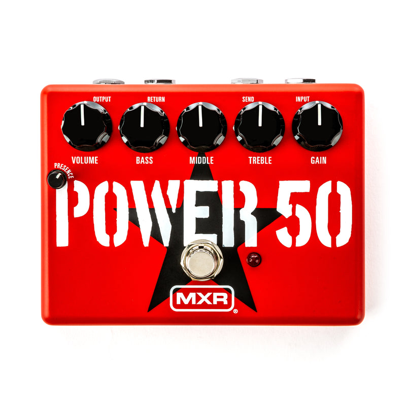 MXR Tom Morello Power 50 Pédale d'overdrive