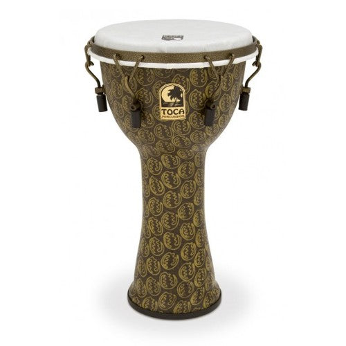 Toca TF2DM-10GM Freestyle II Mechanically Tuned 10" Djembe - Gold Mask