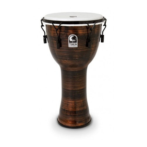 Toca TF2DM-12SC Freestyle II Mechanically Tuned 12" Djembe - Copper Spun