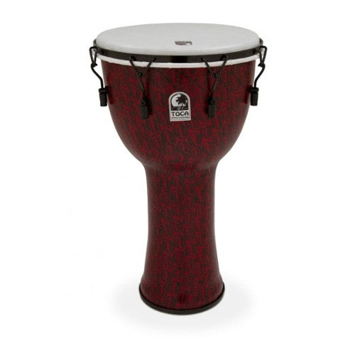 Toca TF2DM-14RMB Freestyle II Mechanically Tuned 14" Djembe with Bag - Red Mask