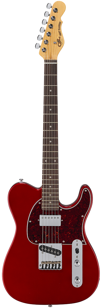 G&L TRIBUTE BLUESBOY Series Electric Guitar (Candy Apple Red)
