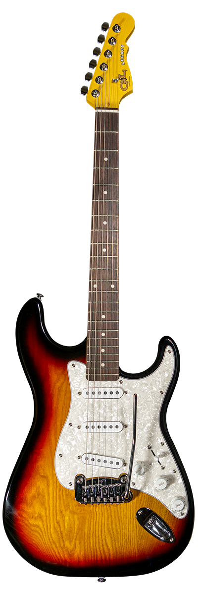 G&L TRIBUTE LEGACY Series Electric Guitar (3-tone Sunburst)
