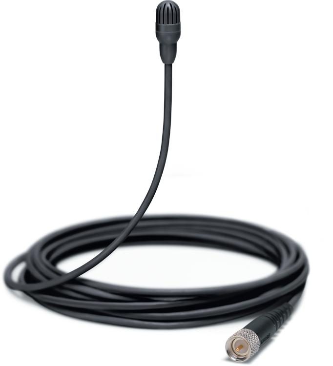 Shure TL47B/O-MDOT-A TwinPlex Omnidirectional Lavalier Microphone with Accessories (Microdot, Black)