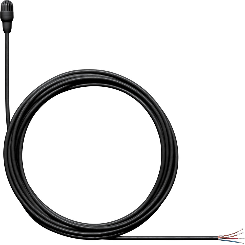 Shure TL47B/O-NC-A TwinPlex Omnidirectional Lavalier Microphone with Accessories (Pigtail, Black)