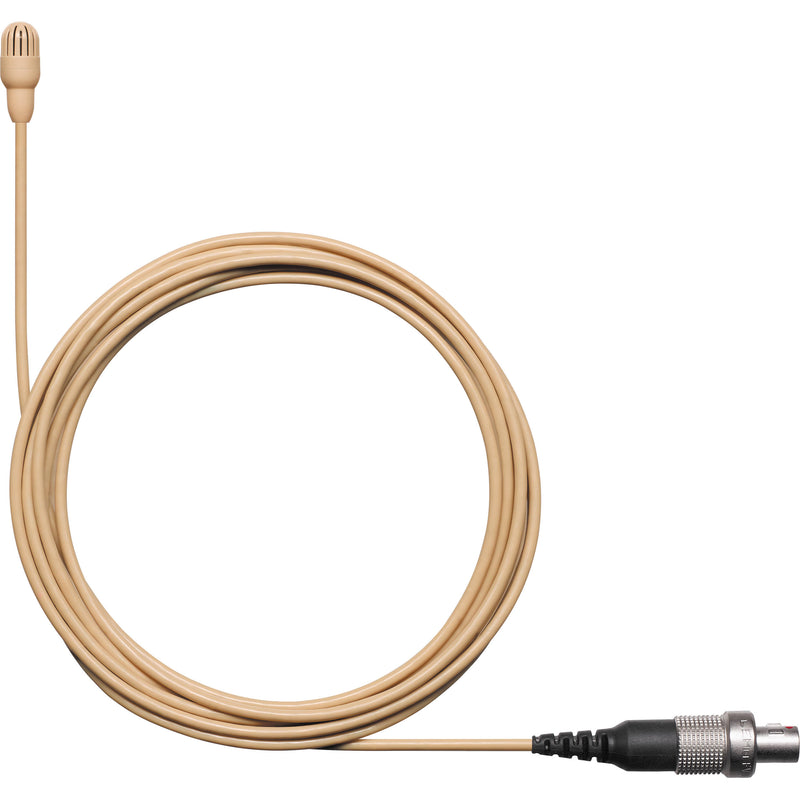 Shure TL47T/O-LEMO TwinPlex Omnidirectional Lavalier Microphone with Accessories (LEMO, Tan)