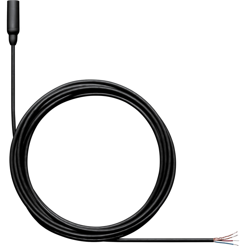 Shure TL48B/O-NC-A TwinPlex Omnidirectional Lavalier Microphone (Pigtail, Black)