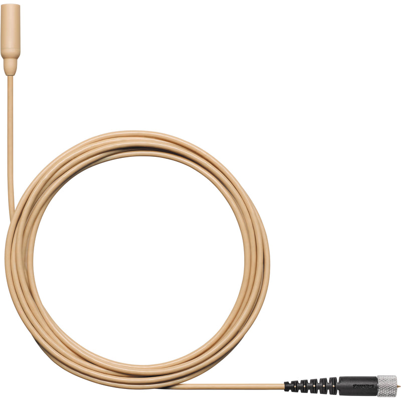 Shure TL48T/O-MDOT-A TwinPlex Omnidirectional Lavalier Microphone (Microdot, Tan)