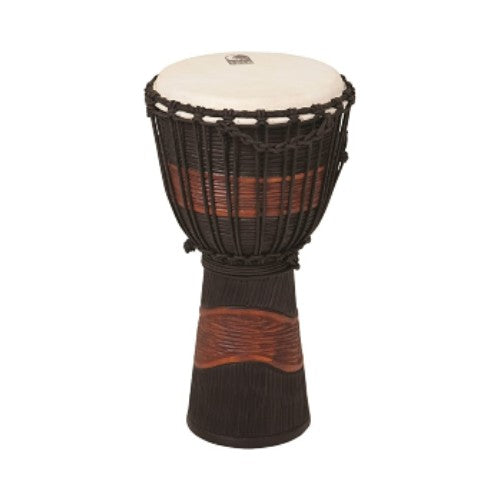 Toca TSSDJ-SB Street Series 8" Djembe - Brown and Black Stain Small