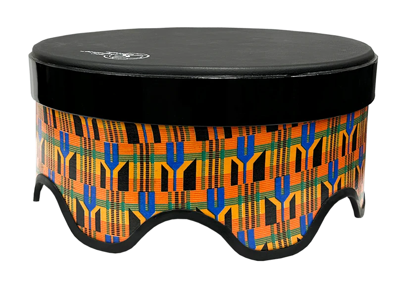 Toca TSSGD-18KS-SLP Sympatico™ Tambour de collecte du système 18" petit (tissu Kente)