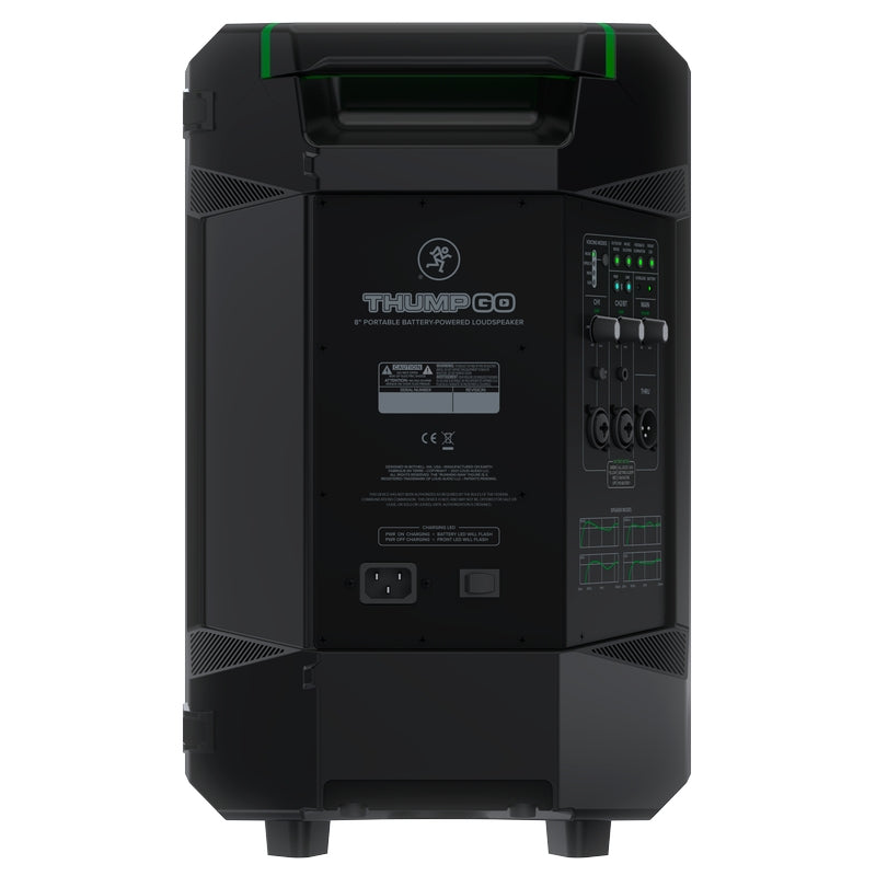 Mackie THUMP GO Portable Battery-Powered Loudspeaker - 8”