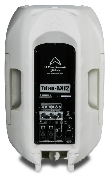 Wharfedale TITAN-AX12-WHITE Active 2-Way Bi-Ampliﬁed Cabinet - 12” (White)