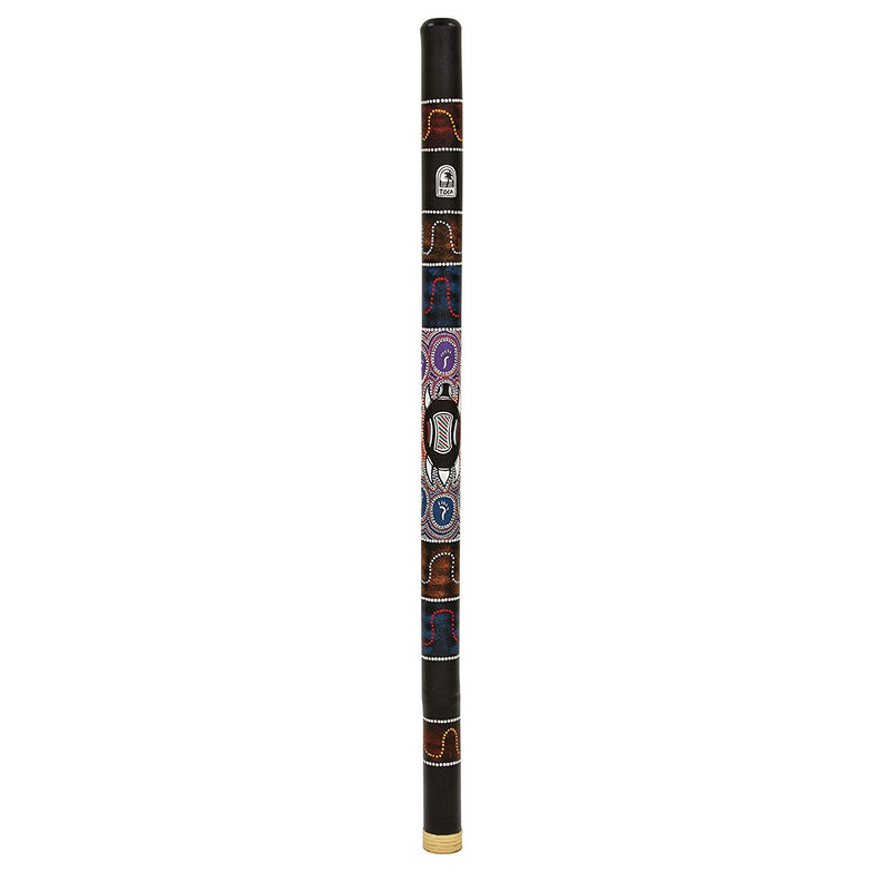 Toca DIDG-PT Didgeridoo en bambou – Motif tortue