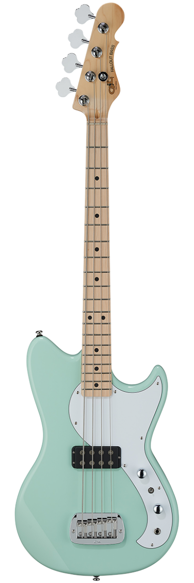 G&L Tribute Series FALLOUT 30" Short Scale Electric Bass - Surf Green
