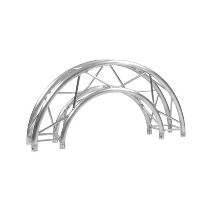 Trusst CT290-415CIR180 Modular Aluminum Semi-Circle Arc Truss Section