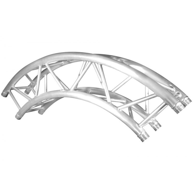 Trusst CT290-420CIR90 Modular Aluminum 2m Quarter Circle Arc Truss Section