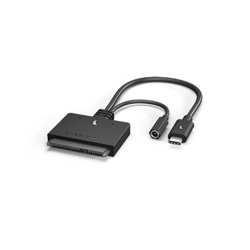 Adaptateur Angelbird USB 3.2 Gen 2 Type-C vers SATA 6 Gb/s