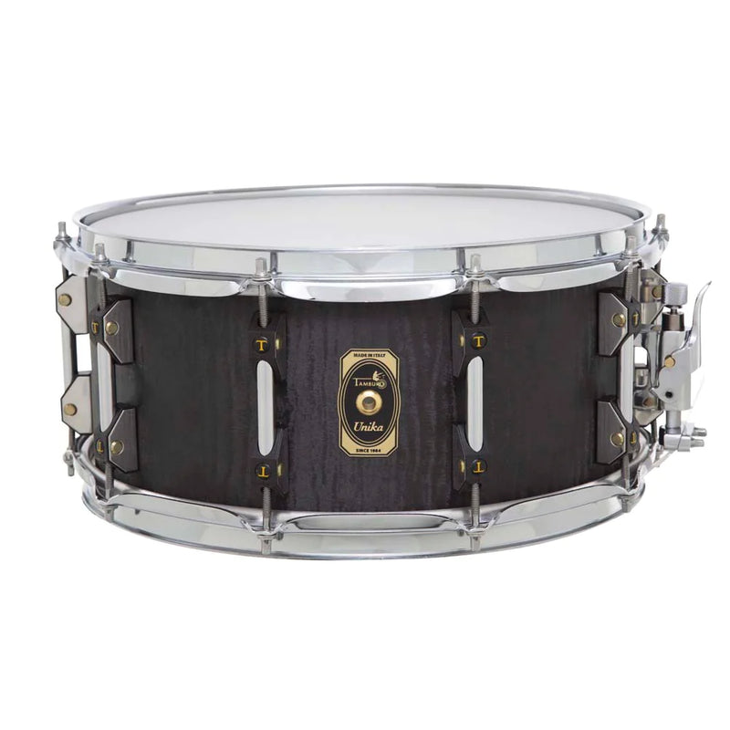 Tamburo TB UKSD1365FN UNIKA Series Wood Snare Drum (Flamed Black) - 13" x 6.5"