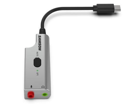 Samson SALMU1 Broadcast Lavalier Microphone w/ USB Adapter