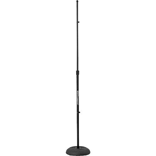 Ultimate Support JS-MCRB100 Round Base Microphone Stand w/ Adjustable Height