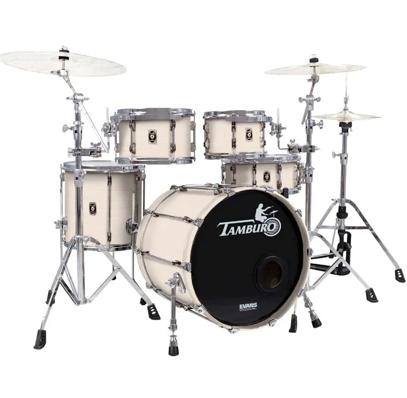 Tamburo TB UNIKA522MA16 UNIKA Series 5-Piece Wood Shell Pack With Snare Drum And 22" Bass Drum And 16" Floor Tom (Maple)