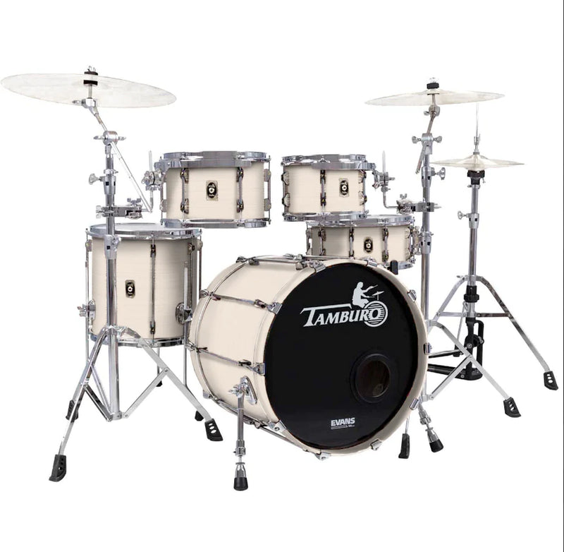Tamburo TB UNIKA520MA UNIKA Series 5-Piece Wood Shell Pack With Snare Drum And 20" Bass Drum (Maple)