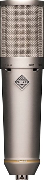 United Studio Technologies UT-TWIN87 (Black Lion) Large-Diaphragm Twin Circuit Condenser Microphone