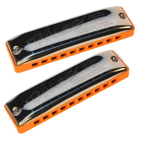 Seydel SH10317 Session Harmonica en acier, lot de 7