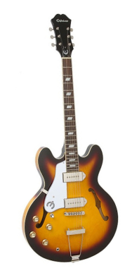 Epiphone CASINO Left-Handed Semi-Hollow Electric Guitar (Vintage Sunburst)