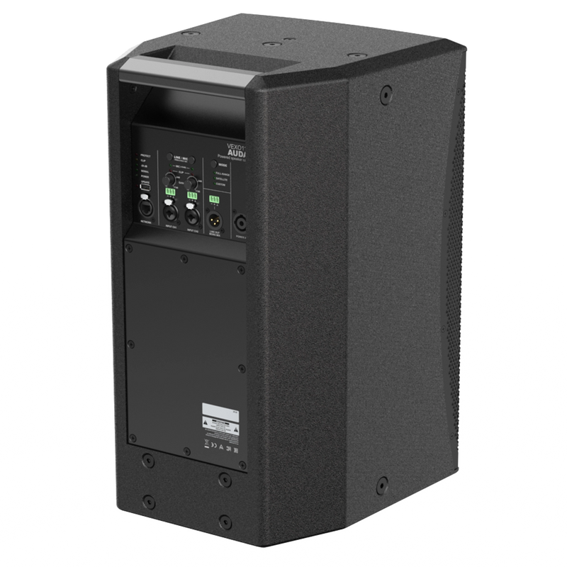 Audac VEXO110A High Performance 2-Way Active Loudspeaker - 10" (Black)