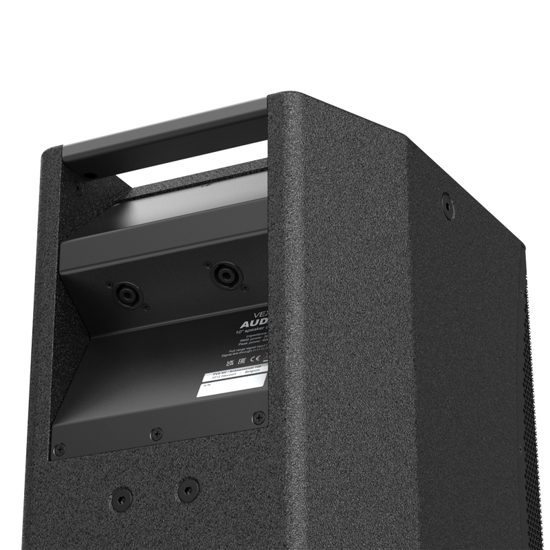 Audac VEXO110 High Performance 2-Way Loudspeaker - 10" (Black)